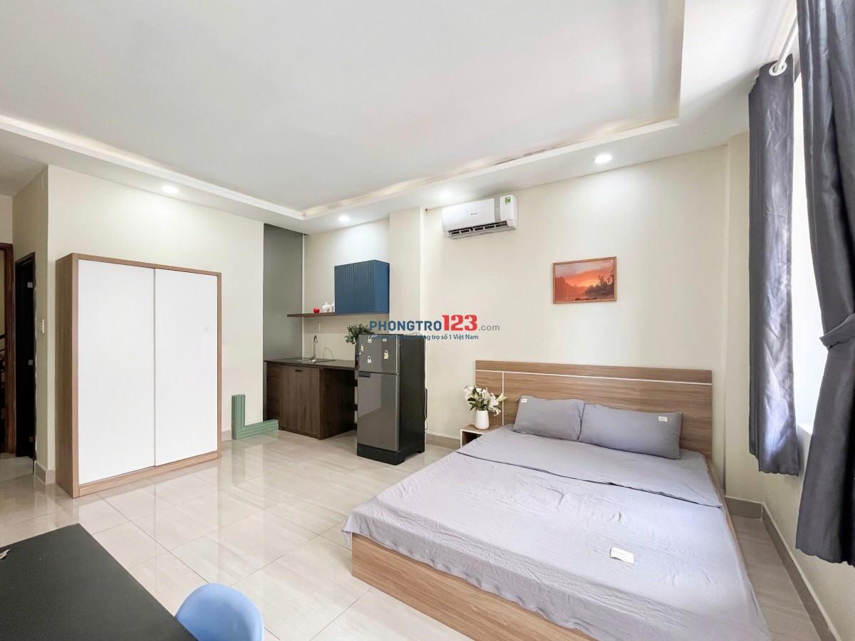 Căn Hộ STUDIO BAN CÔNG Xịn, hiện đại Full NT ngay Tô Hiến Thành, Quận 10