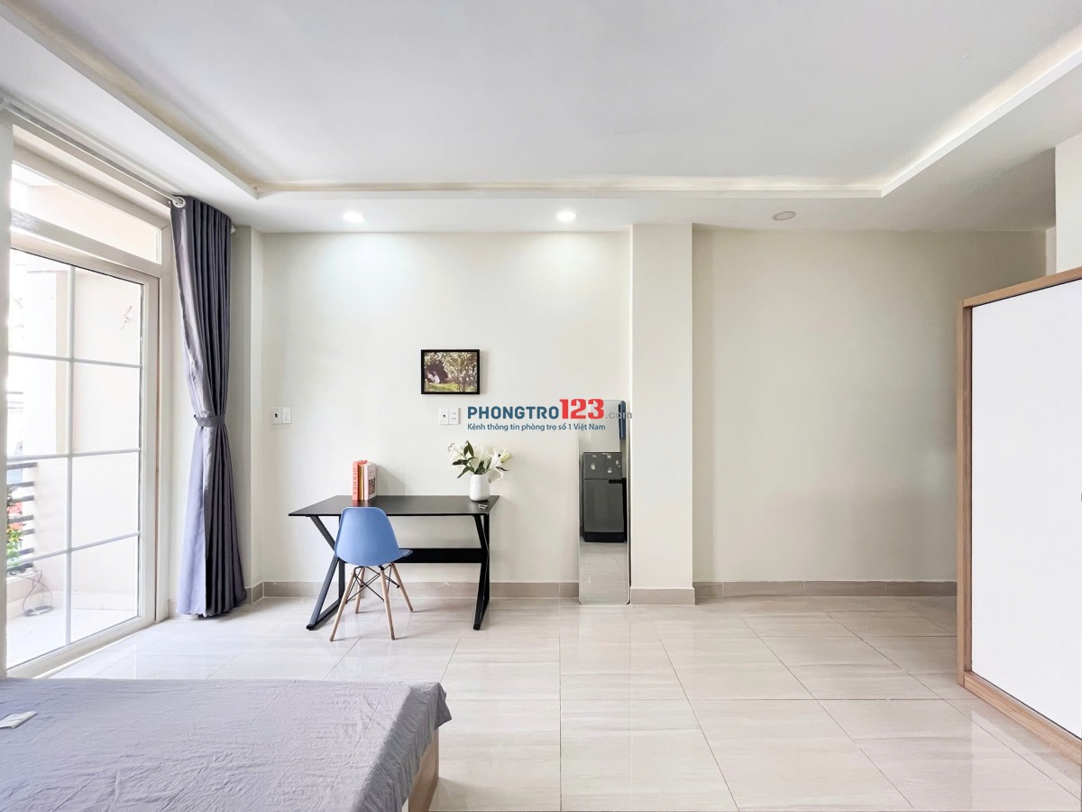 Căn Hộ STUDIO BAN CÔNG Xịn, hiện đại Full NT ngay Tô Hiến Thành, Quận 10