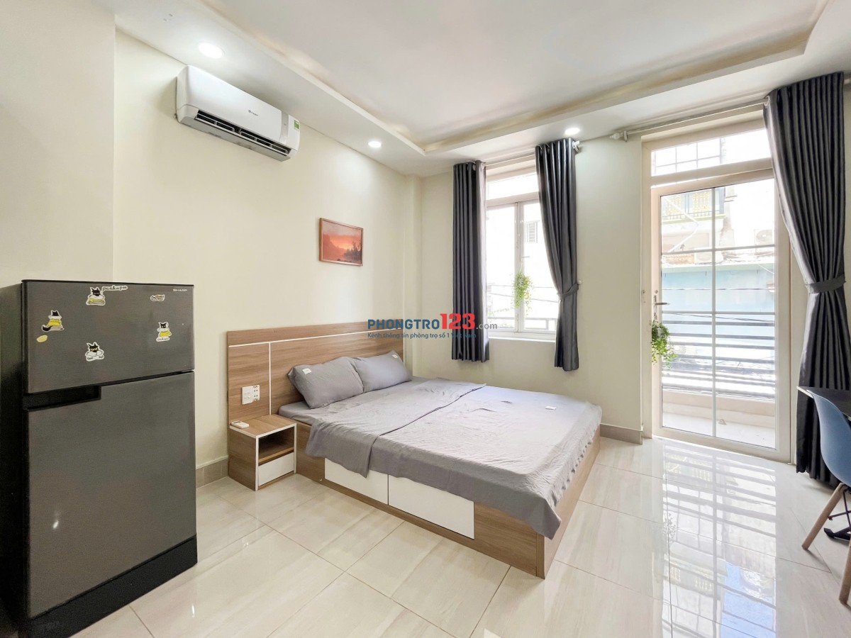 Căn Hộ STUDIO BAN CÔNG Xịn, hiện đại Full NT ngay Tô Hiến Thành, Quận 10