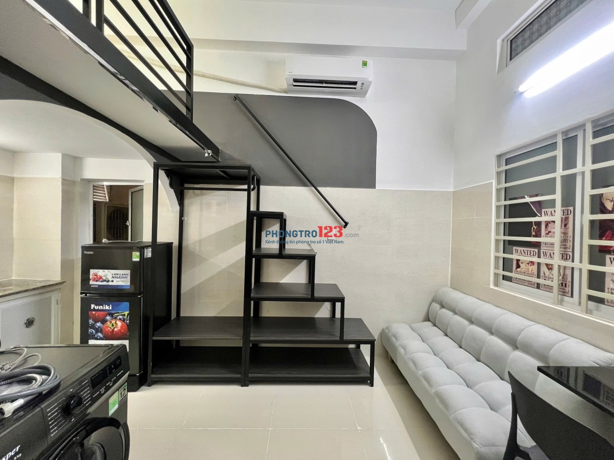 CHO THUÊ CHDV DUPLEX Q7 FULL NỘI THẤT GẦN LOTTE MART, TDTU, UFM, NTTU, RMIT, Quận1,4,8