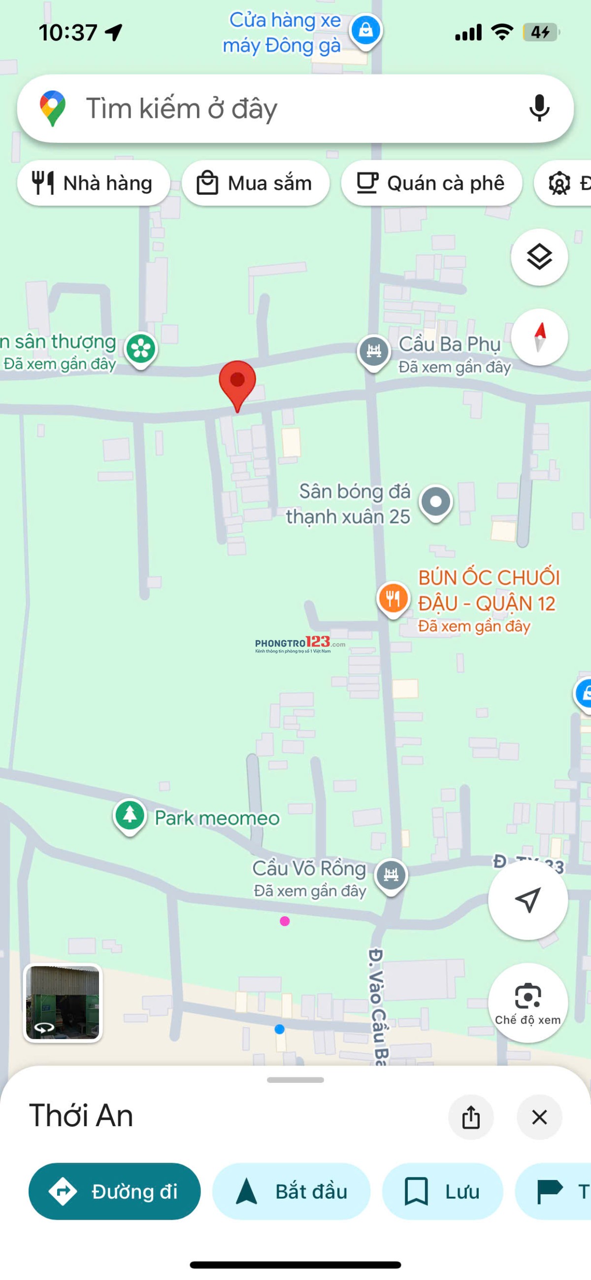 CHÍNH CHỦ CHO THUÊ NHÀ NGUYÊN CĂN. Lh zl/sdt 0914238303Vị trí: Gần cầu Ba Phụ, Thới An , Quận 12HCM