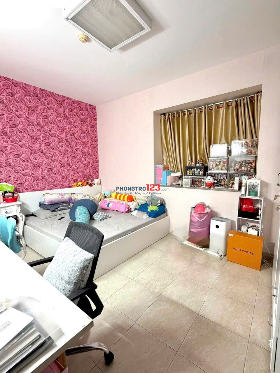 Chung cư Screc, Trường Sa, Q3: 2p ngủ, 68m2, full NT, 12triệu