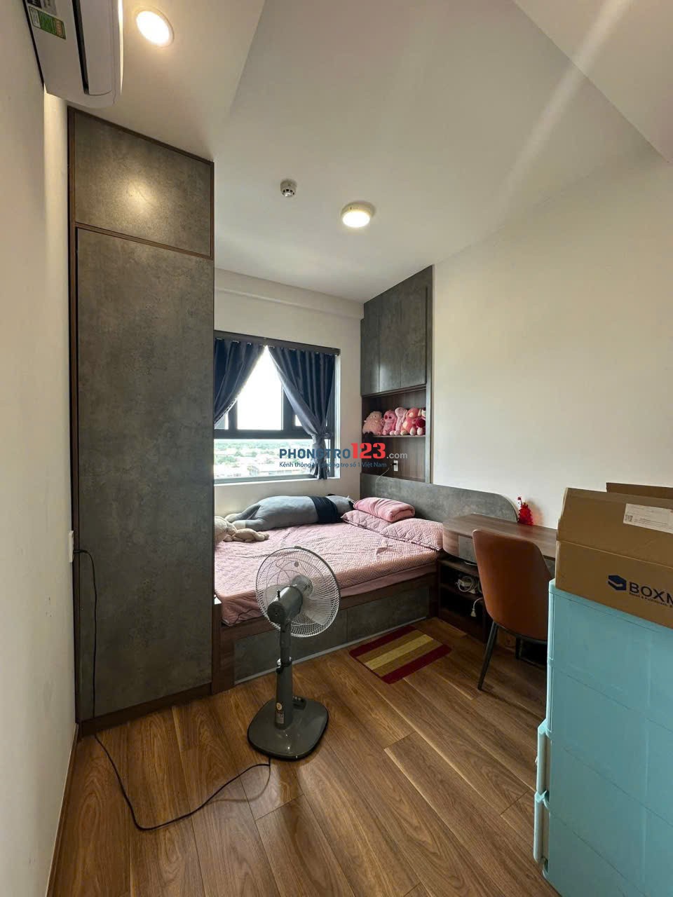 CCCC Picity, Thạnh Xuân 13, Q12: 60m2, 2p ngủ, NTCC, 8tr/th