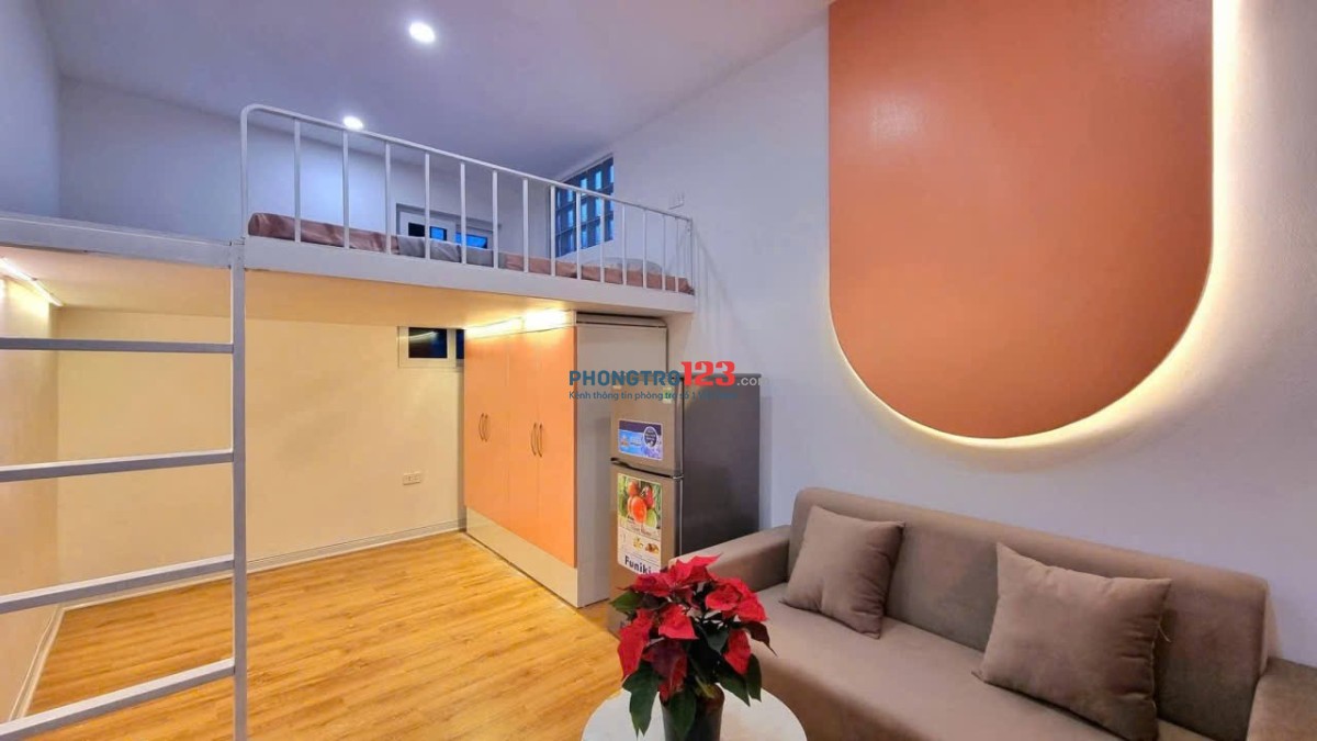 Phòng Gác Xếp 30m2 - Có Cửa Sổ Thoáng - Nội Thất Đầy Đủ - Phan Văn Trị - Gần ĐH Văn Lang, UEF, UTH