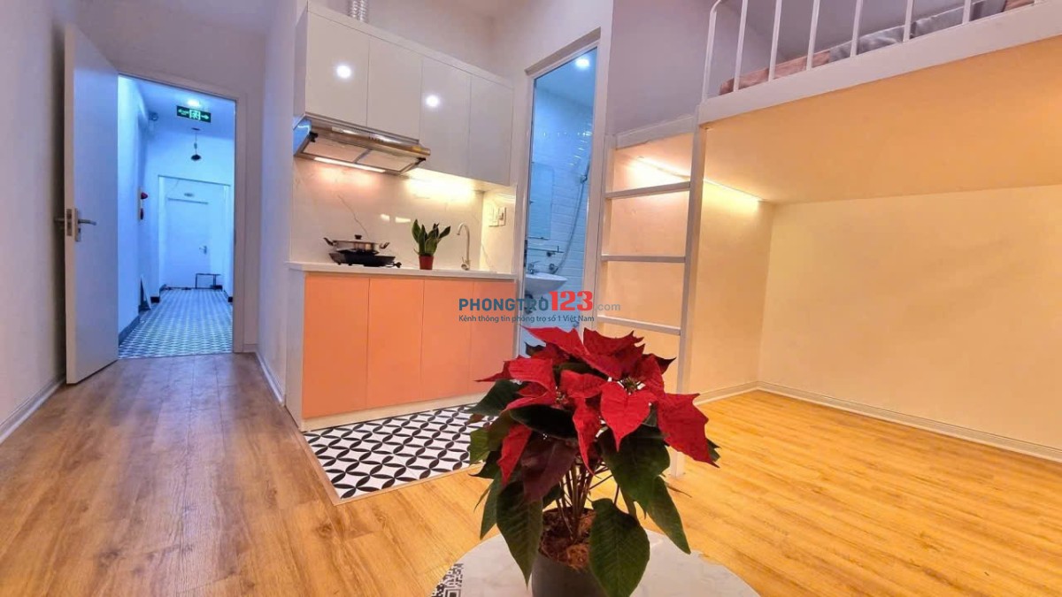 Phòng Gác Xếp 30m2 - Có Cửa Sổ Thoáng - Nội Thất Đầy Đủ - Phan Văn Trị - Gần ĐH Văn Lang, UEF, UTH