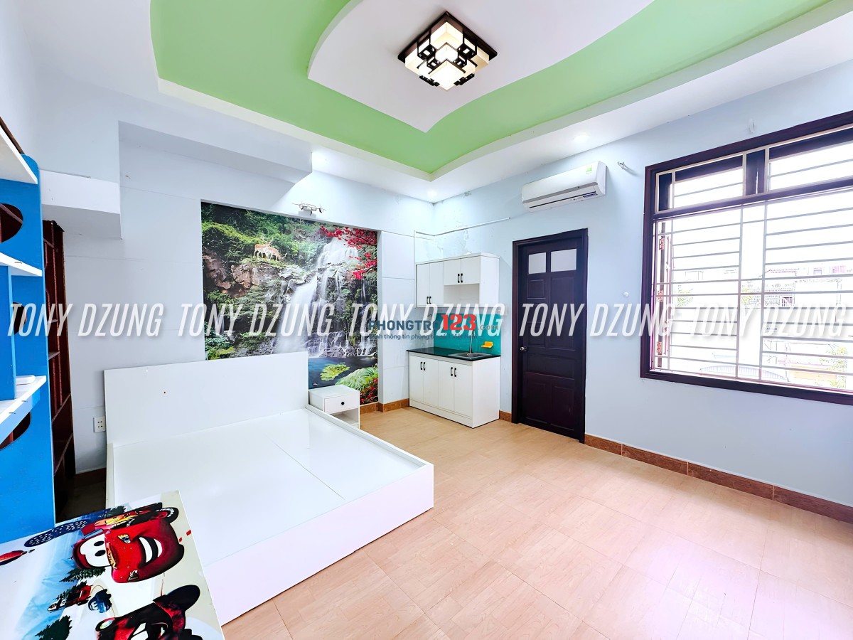 PHÒNG RỘNG CỬA SỔ LỚN - NỘI THẤT CAO CẤP - GẦN VINCOM PHAN VĂN TRỊ, ĐH CÔNG NGHIỆP - ĐH VĂN LANG