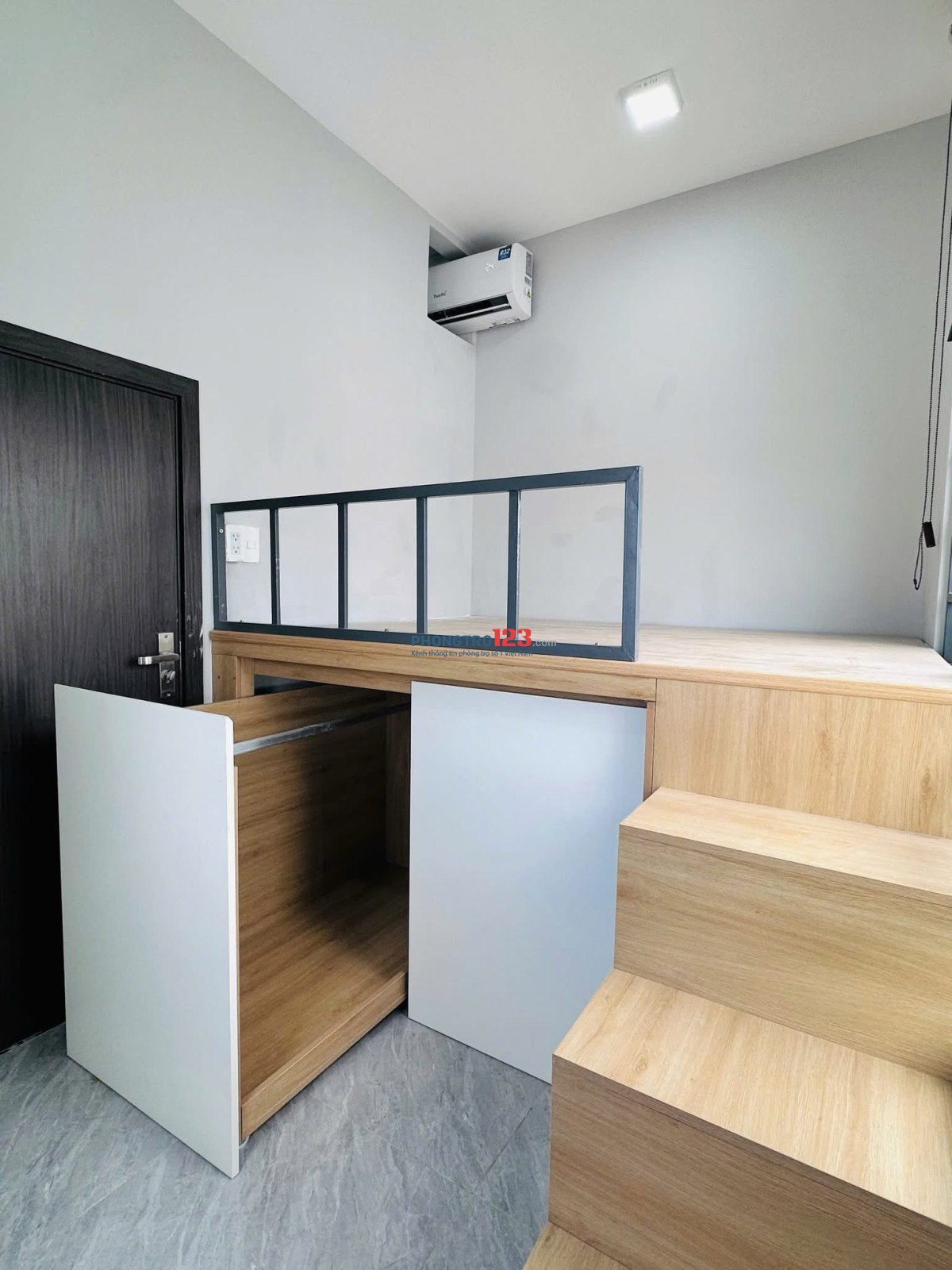 Khai trương phòng gác tách bếp, cửa sổ lớn, 2 chỗ ngủ – XVNT, Bình Thạnh | Gần UTH, FTU, HUTECH