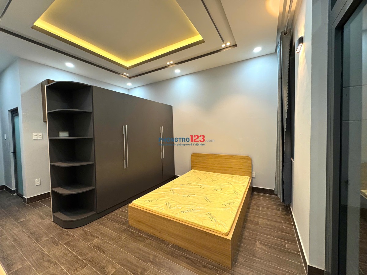 PHÒNG MASTER FULL NỘI THẤT GÒ VẤP - HẺM Ô TÔ - BAN CÔNG - 6 TRIỆU/THÁNG
