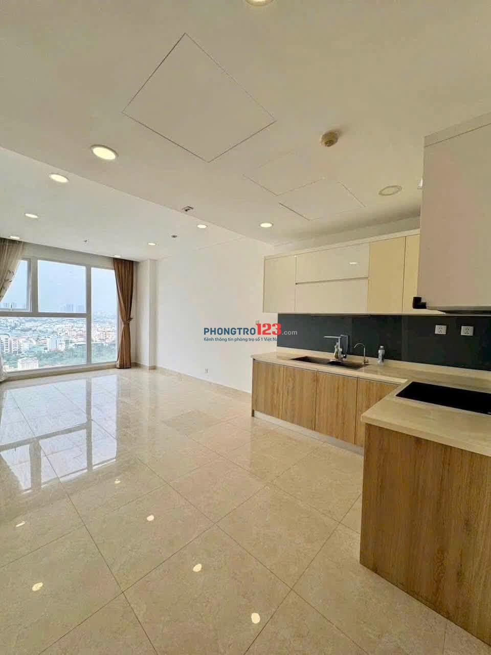 Cho thuê C/c Âu Cơ Tower-Tân Phú, 3PN, 97m2, ko nội thất giá 10 tr/th.