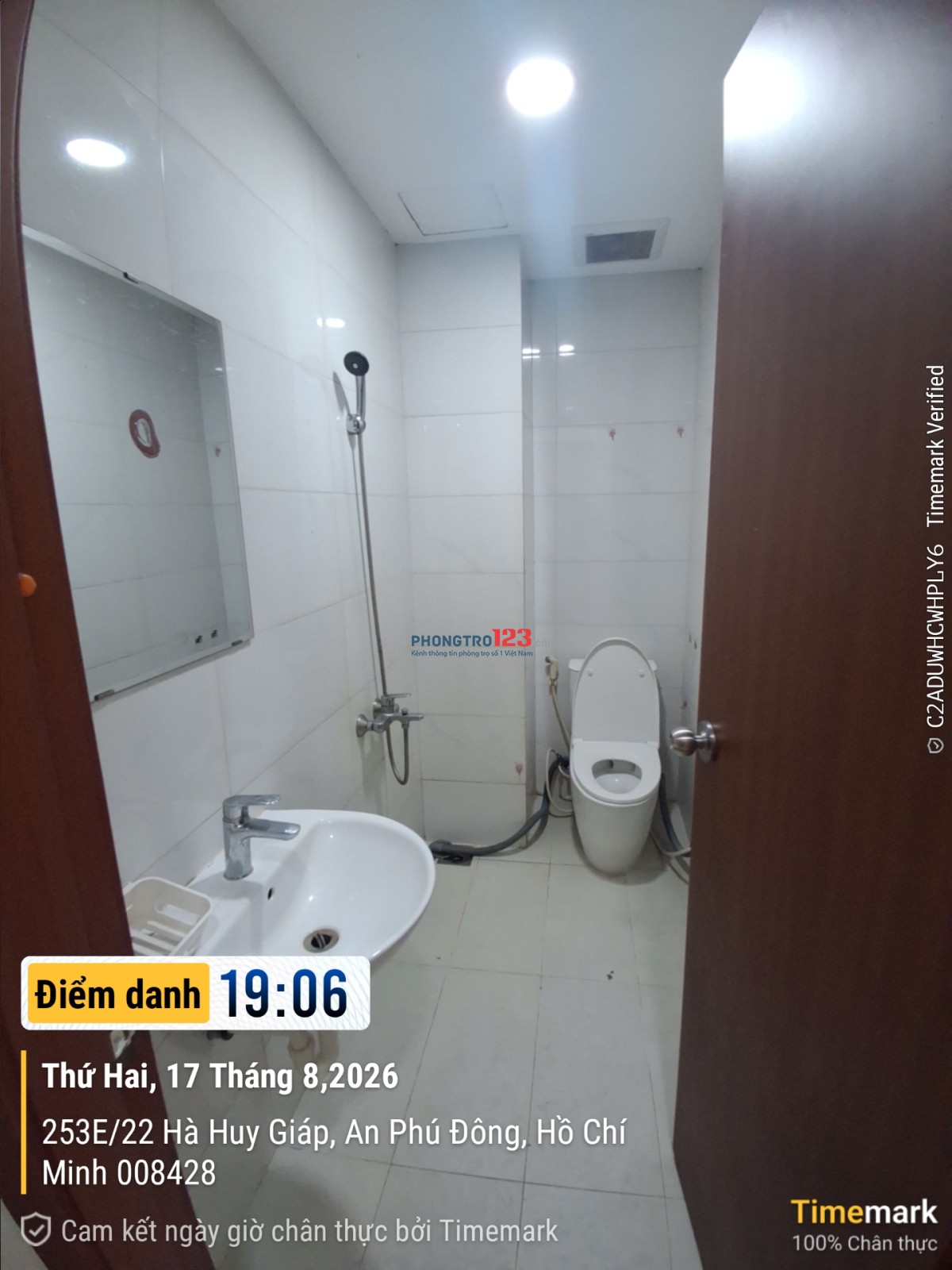  GIÁ 3.3 TRIỆU/THÁNG CHO THUÊ PHÒNG FULL NỘI THẤT – ĐƯỜNG HÀ HUY GIÁP, ( Giáp Gò Vấp ),