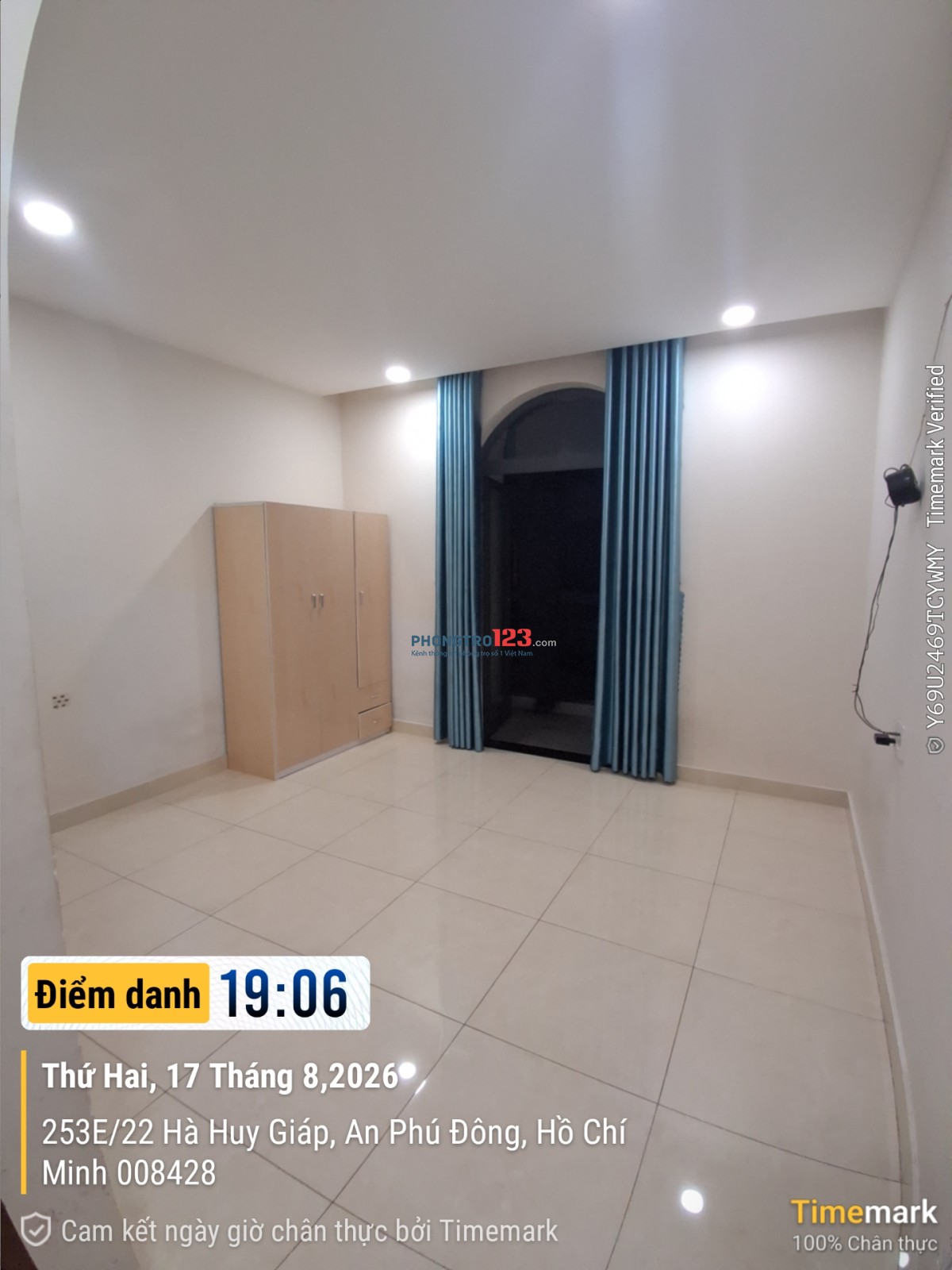  GIÁ 3.3 TRIỆU/THÁNG CHO THUÊ PHÒNG FULL NỘI THẤT – ĐƯỜNG HÀ HUY GIÁP, ( Giáp Gò Vấp ),
