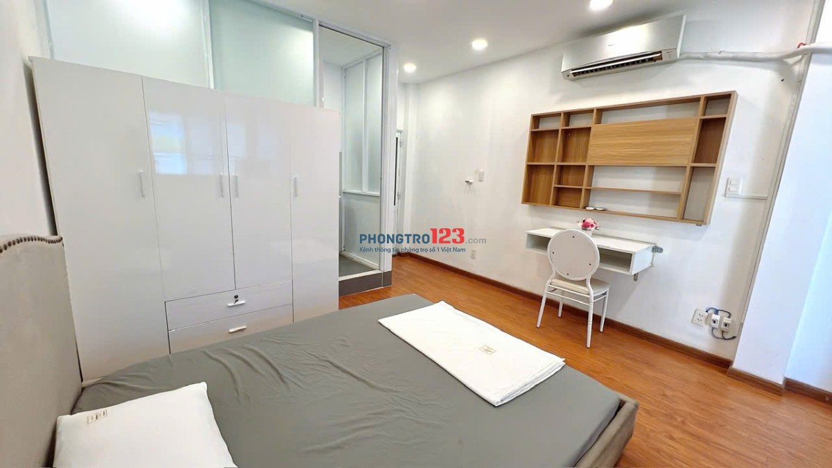 CHO THUÊ PHÒNG TRỌ SINH VIÊN GẦN UEH, ĐH SƯ PHẠM, HUFLIT – 1PN FULL NỘI THẤT LÊ VĂN SỸ Q3