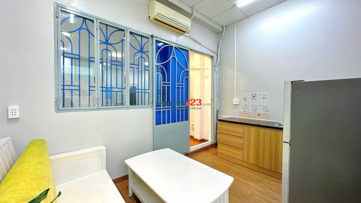 CHO THUÊ PHÒNG TRỌ SINH VIÊN GẦN UEH, ĐH SƯ PHẠM, HUFLIT – 1PN FULL NỘI THẤT LÊ VĂN SỸ Q3