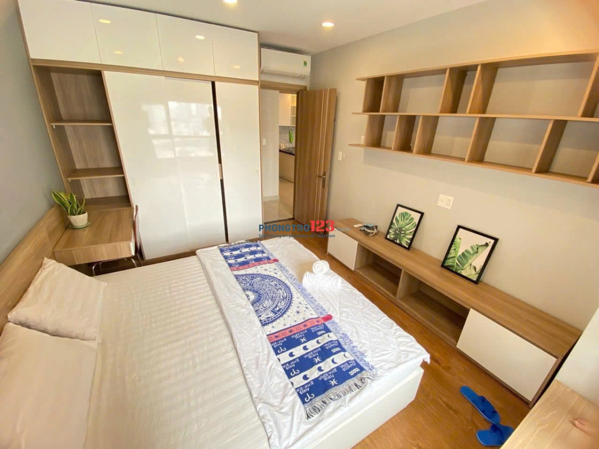Căn 2p ngủ sẵn nội thất- Cộng Hòa Garden giá 14tr/tháng