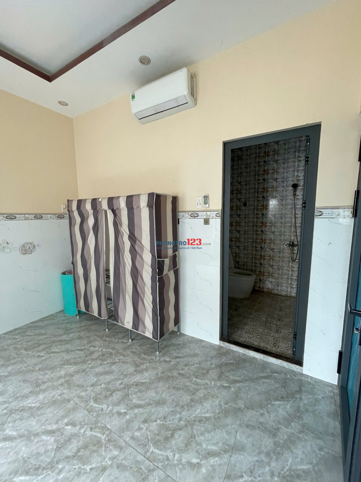 PHÒNG TRỌ MỚI NGAY AEON BÌNH TÂN_CÓ MÁY LẠNH, NƯỚC NÓNG, KHÓA VÂN TAY, GIỜ GIẤC TỰ DO