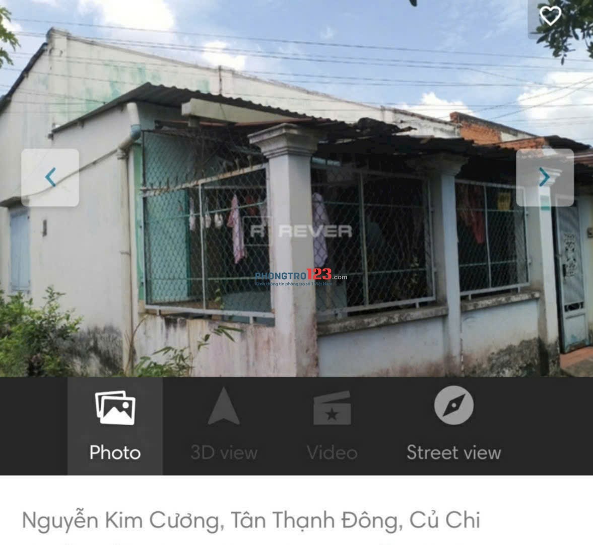 Nhà cho thuê 7 × 15 hẻm 189 nguyễn kim cương. Củ chi.2tr500.lh 0973301973