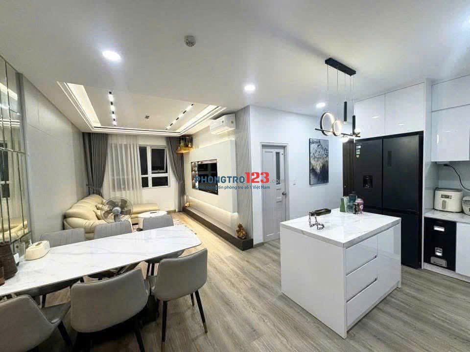 Chung cư Screc, Trường Sa, Q3: 75m2, 2p ngủ, 2wc, full NT, 14triệu