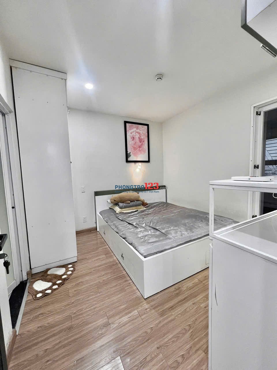 Chung cư Screc, Trường Sa, Q3: 75m2, 2p ngủ, 2wc, full NT, 14triệu