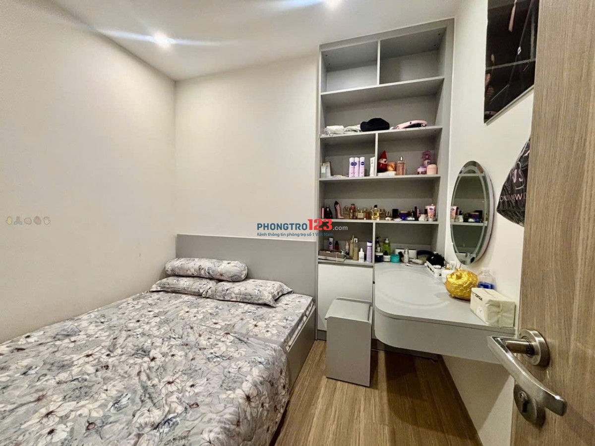 Chung cư Screc, Trường Sa, Q3: 75m2, 2p ngủ, 2wc, full NT, 14triệu
