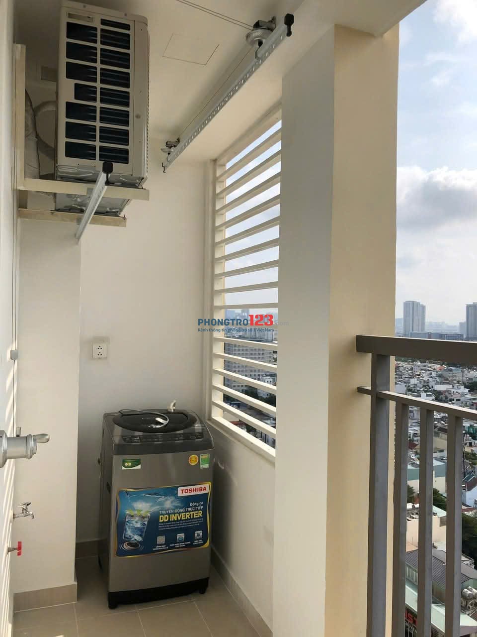 Chung cư Carillon 3, Hoàng Hoa Thám, TB: 2p ngủ, full NT mới, 65m2, 13,5tr