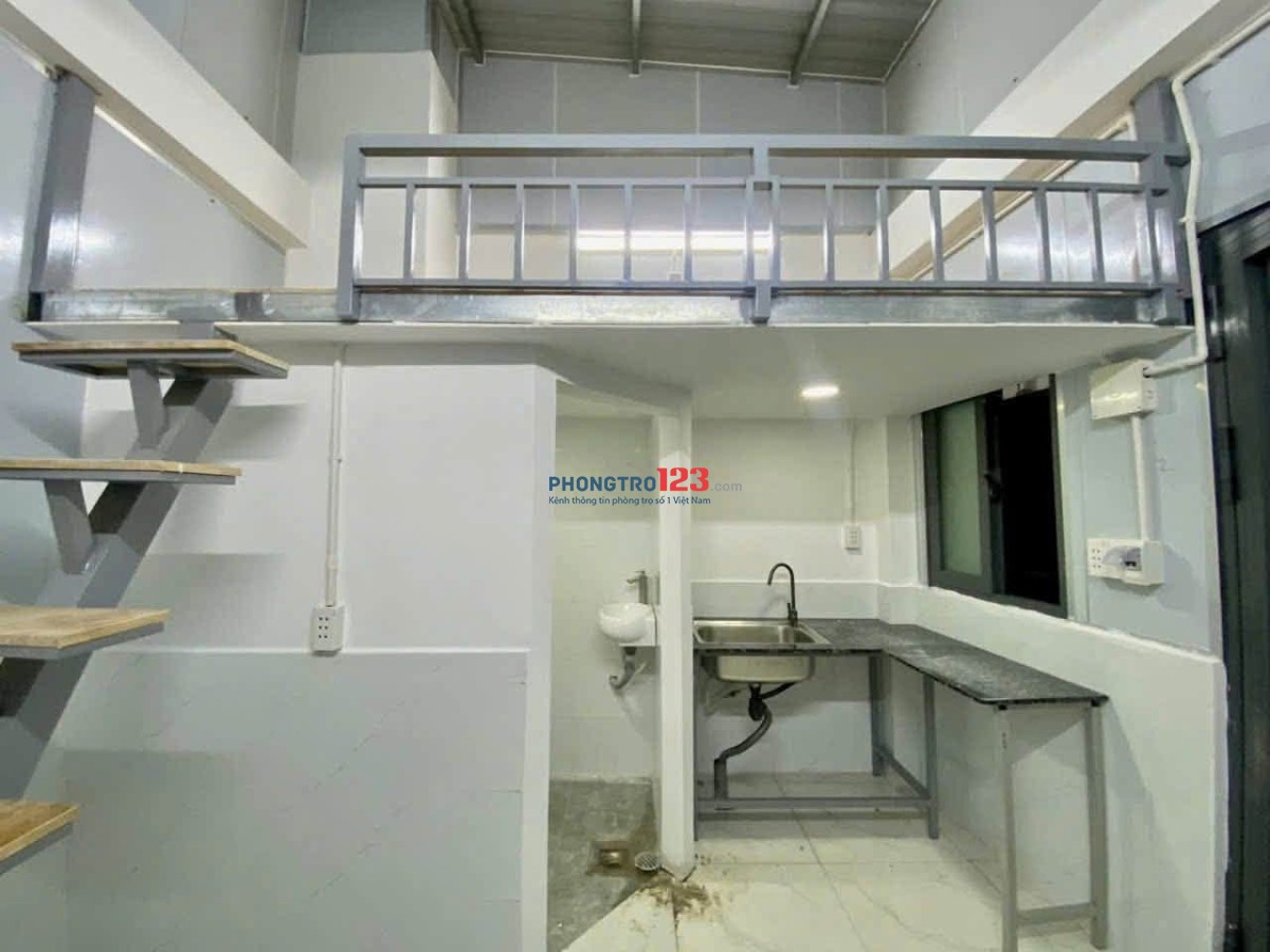 2tr7/ tháng trọ có gác cách ĐH Công Thương 10 phút ngay Ngã Tư Gò Mây cuối đường Lê Trọng Tấn