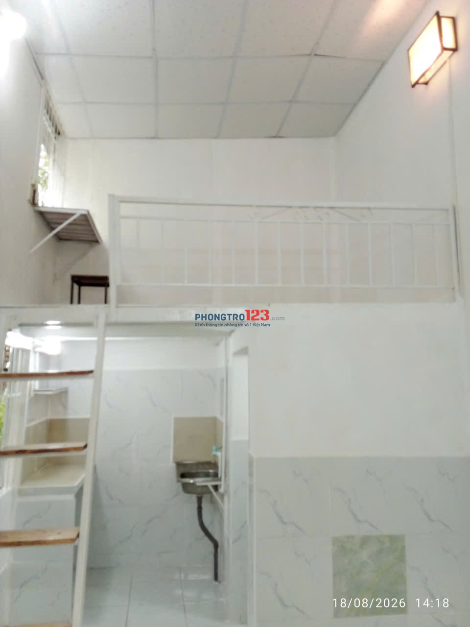Cho thuê phòng trọ sạch đẹp như hình
