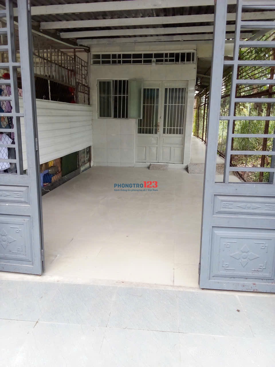 Chính chủ cho thuê phòng trọ 33m2, có khoản sân trước 20m2, tại đường 38A Vĩnh Phú