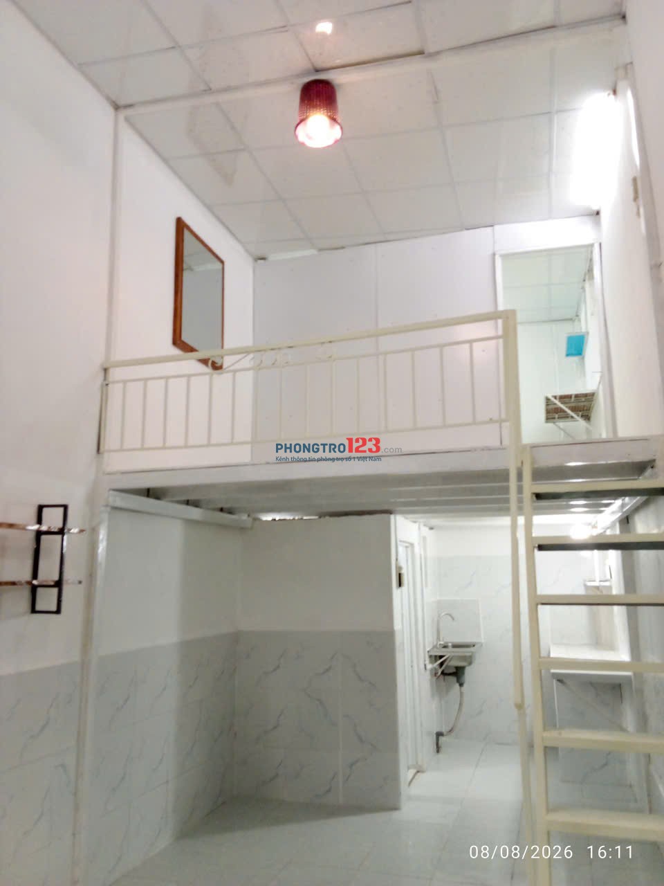 Chính chủ cho thuê phòng trọ 33m2, có khoản sân trước 20m2, tại đường 38A Vĩnh Phú