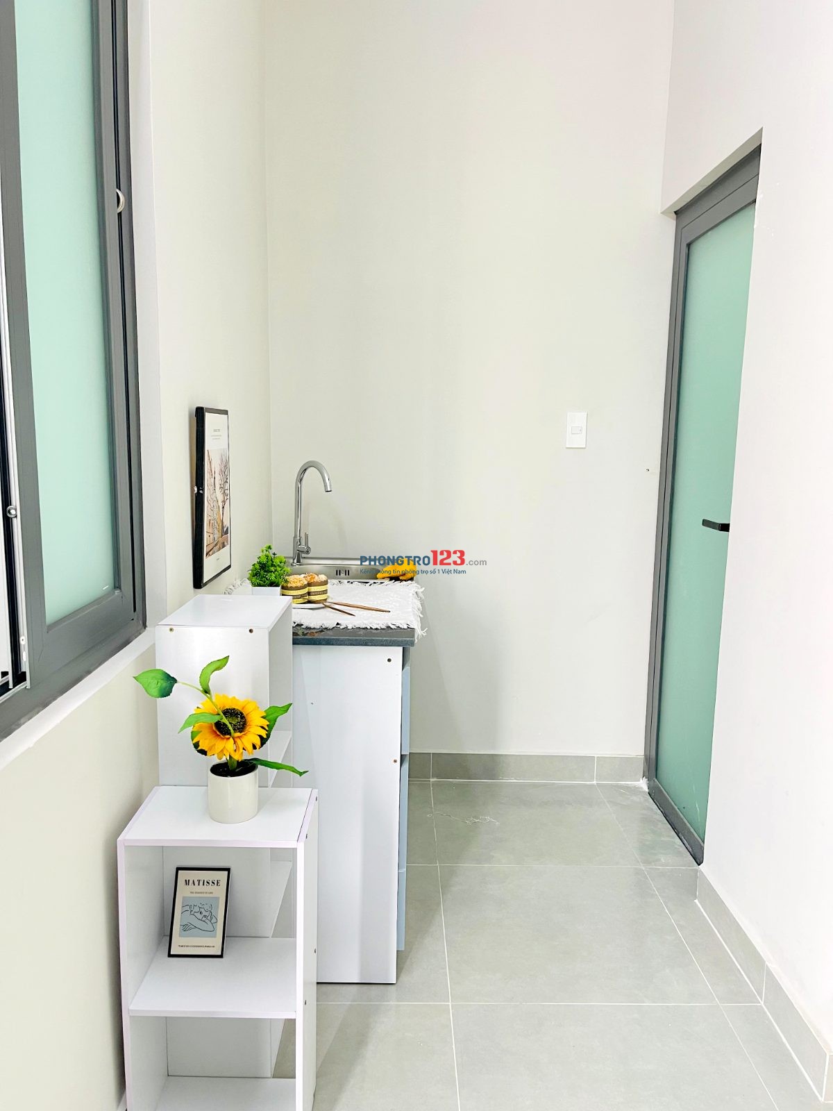 Phòng trọ Studio - Nội thất cơ bản