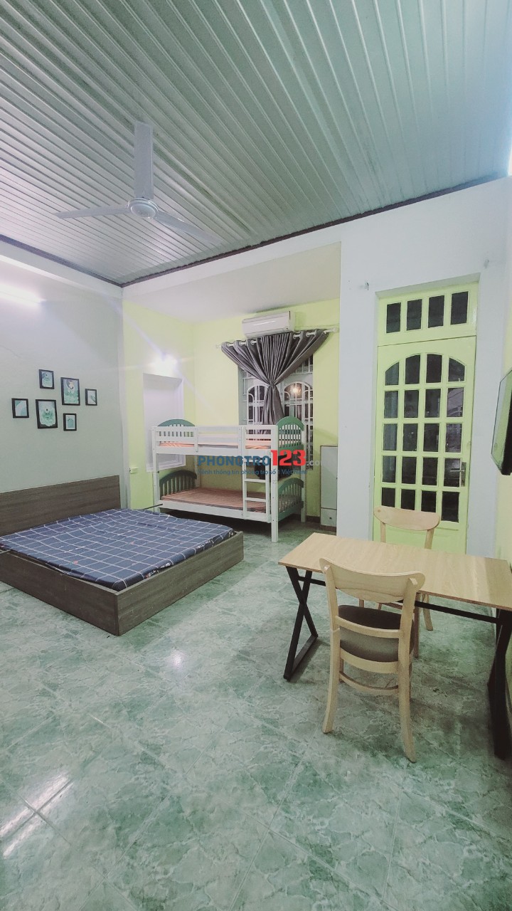 CHO THUÊ PHÒNG STUDIO 2 GIƯỜNG ĐẦY ĐỦ NỘI THẤT MÁY LẠNH, CITY LAND