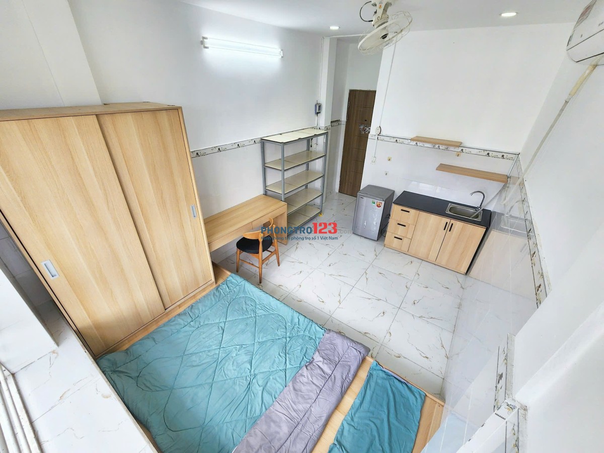 Cho thuê phòng cửa sổ lớn, giá HSSV, full NT – Điện Biên Phủ, Bình Thạnh gần ĐH UTH, FTU2, UEF
