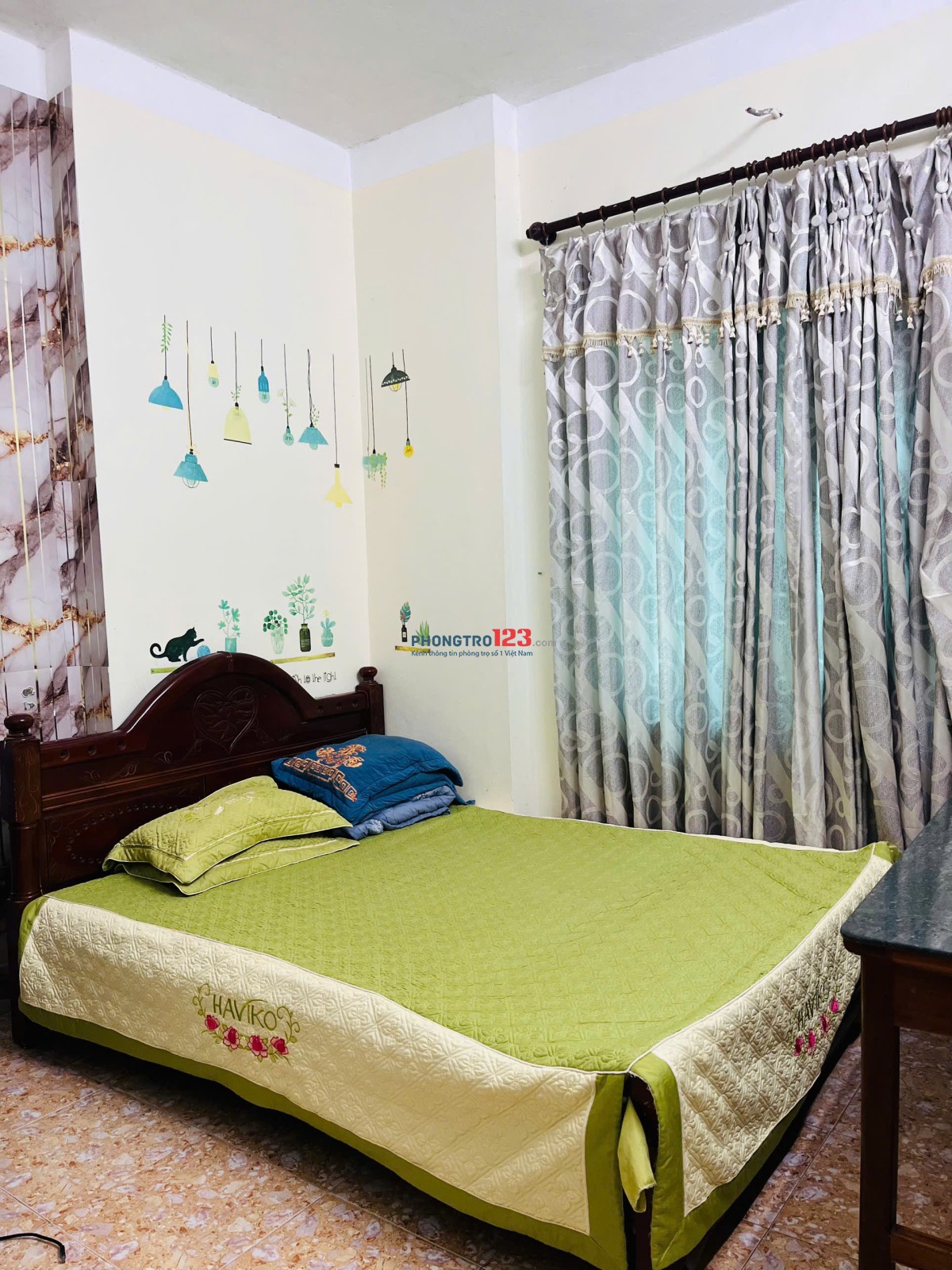 CHO THUÊ CĂN HỘ CHUNG CƯ PHÚ SƠN – 60M², 2 PHÒNG NGỦ – ĐỦ NỘI THẤT – CHỈ 4,5 TRIỆU/THÁNG