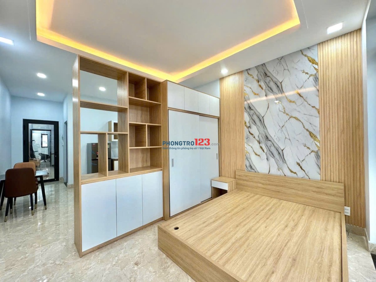  Cho thuê 1PN ban công, máy giặt riêng – Nguyễn Thiện Thuật, Q3