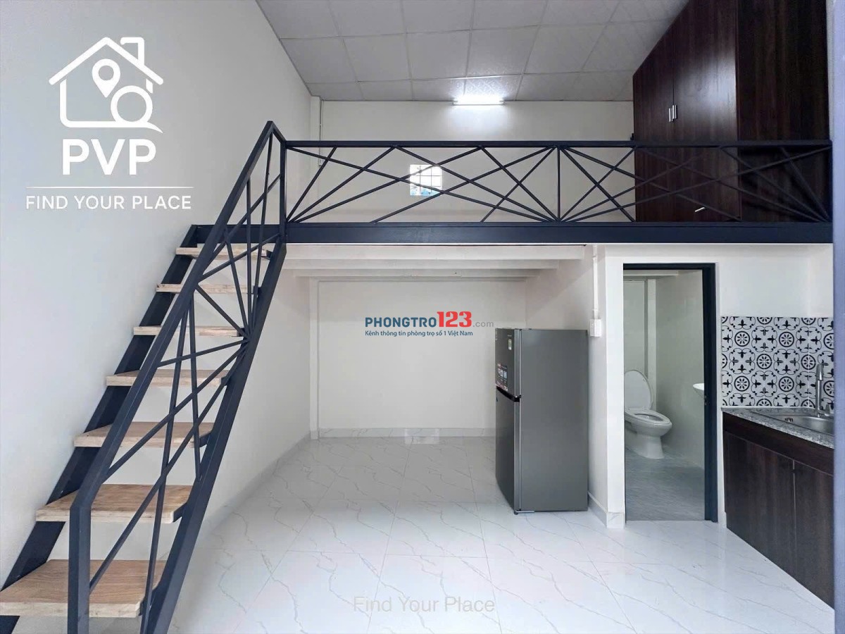 Phòng trọ Duplex ban công siêu rộng