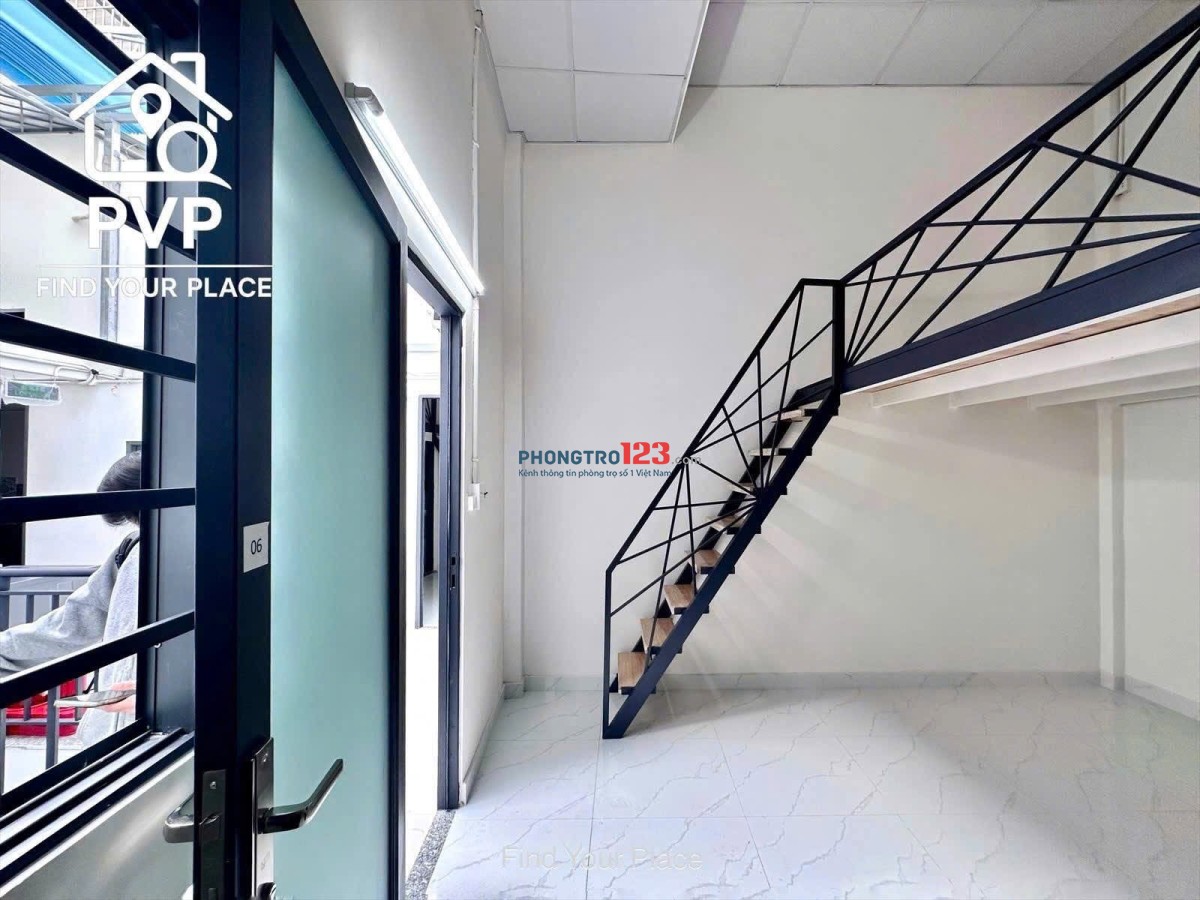 Phòng trọ Duplex ban công siêu rộng