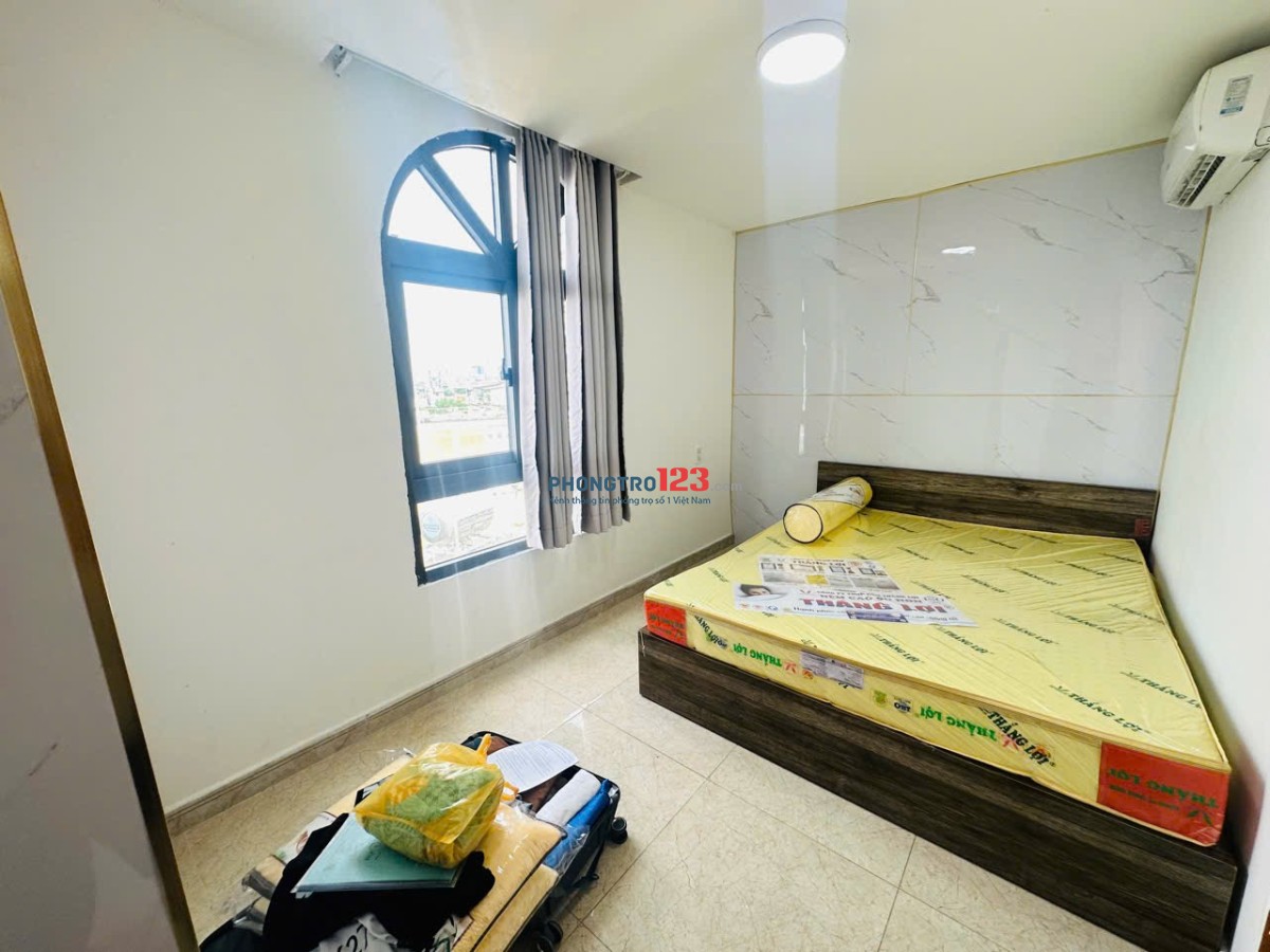 ️cho thuê phòng cửa sổ lớn-tách bếp-full nội thất- Hoàng Hoa Thám Bình Thạnh- 5p tới uef hutech uth