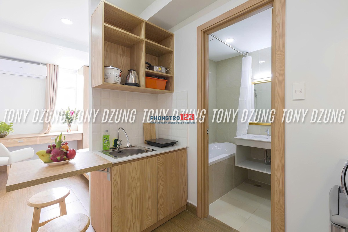CĂN HỘ FULL NỘI THẤT CỬA SỔ LỚN THOÁNG - NGAY CHÂN CẦU BA SON QUẬN 1 - SÁT CÁC TRƯỜNG ĐH