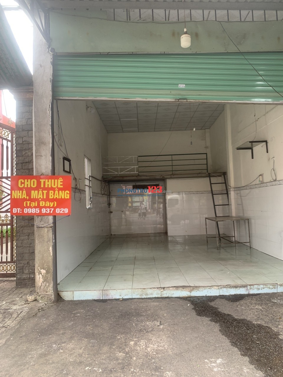 Cho thuê mặt bằng, kiot kinh doanh gần chợ An Bình
