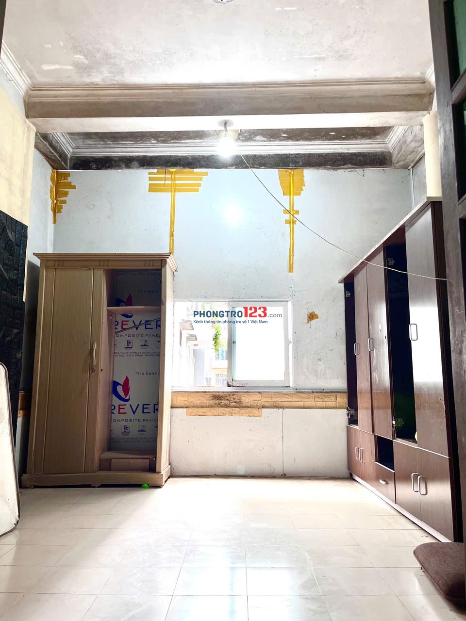 Phòng trọ tầng 3, 30m2, gần chợ / bảo tàng PKKQ, 4tr5