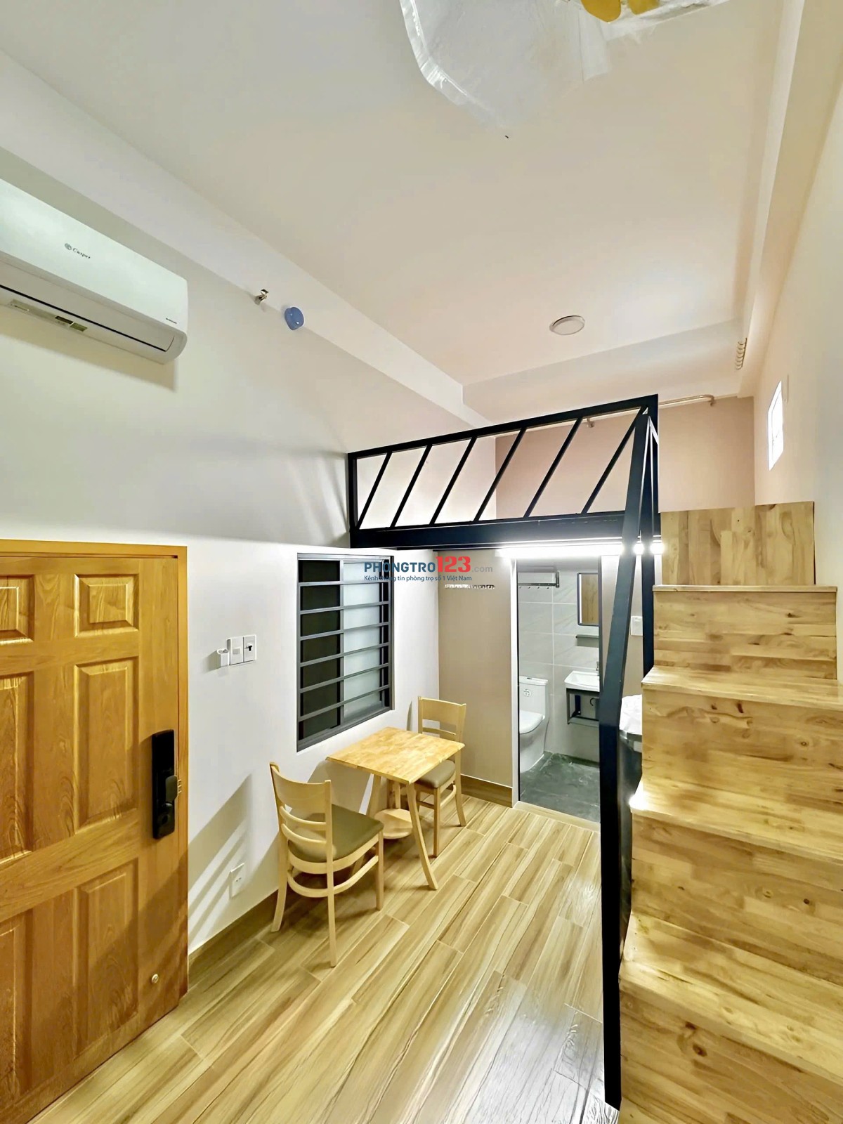 Studio Gác Lửng Full Nội Thất Mới – Đống Đa – Gần Đại Học Văn Lang, HUTECH, UEF
