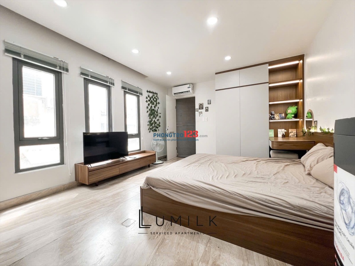  Studio Full Nội Thất – Võ Văn Kiệt, Bến Thành, Quận 1 – Cửa sổ lớn, máy giặt riêng