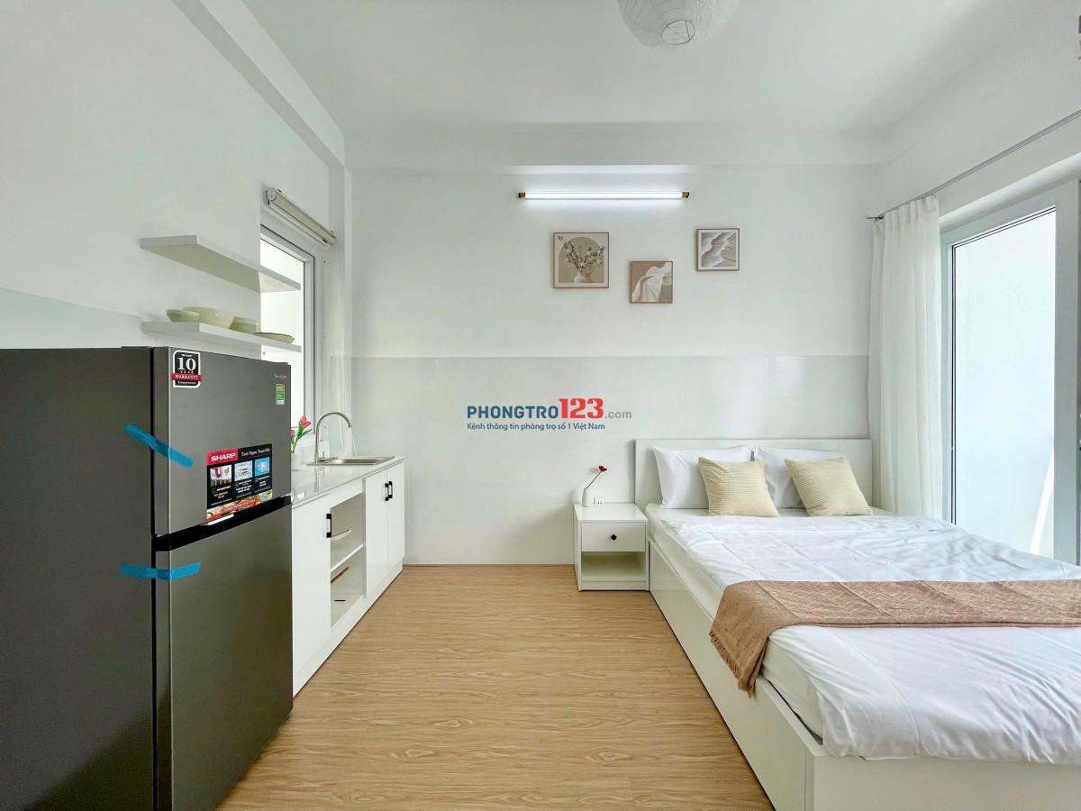Cho thuê Căn hộ FULL NỘI THẤT - Rộng Thoáng- Mới Toanh- Ngay Quận 2 gần Trung tâm