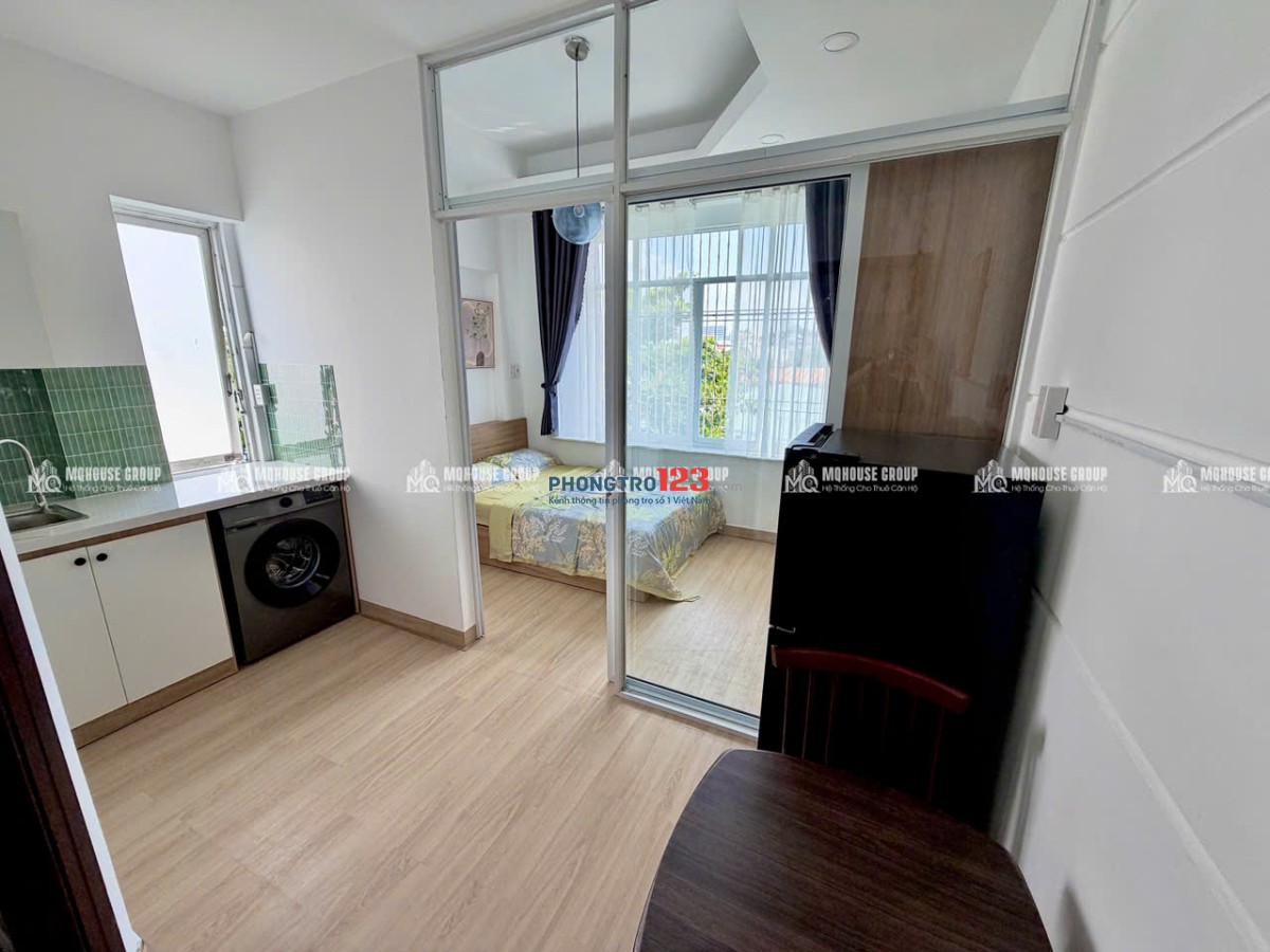 CHO THUÊ 1PN 1PK CỬA SỔ NHÀ MỚI GẦN CV GIA ĐỊNH GIÁP SÂN BAY