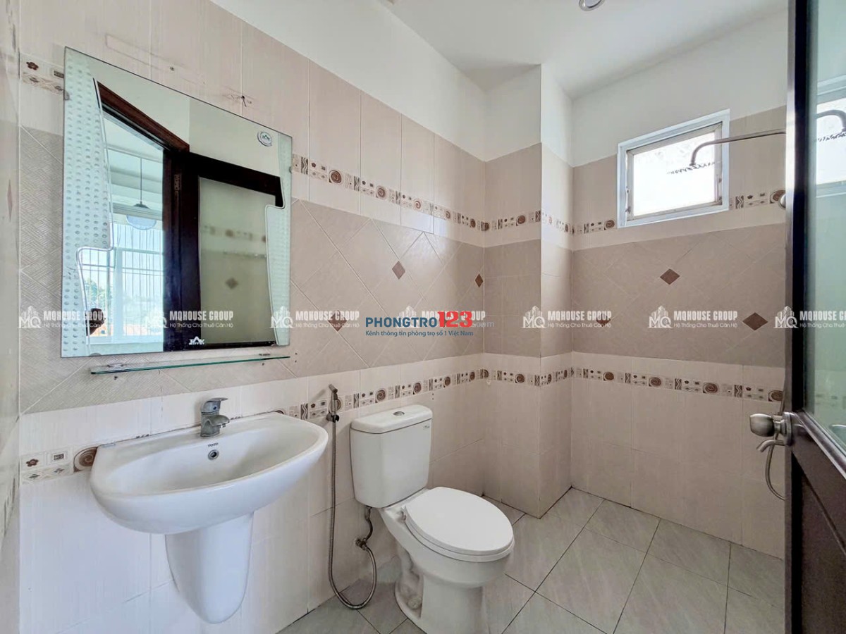 CHO THUÊ 1PN 1PK CỬA SỔ NHÀ MỚI GẦN CV GIA ĐỊNH GIÁP SÂN BAY