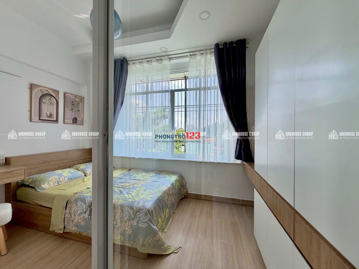 CHO THUÊ 1PN 1PK CỬA SỔ NHÀ MỚI GẦN CV GIA ĐỊNH GIÁP SÂN BAY