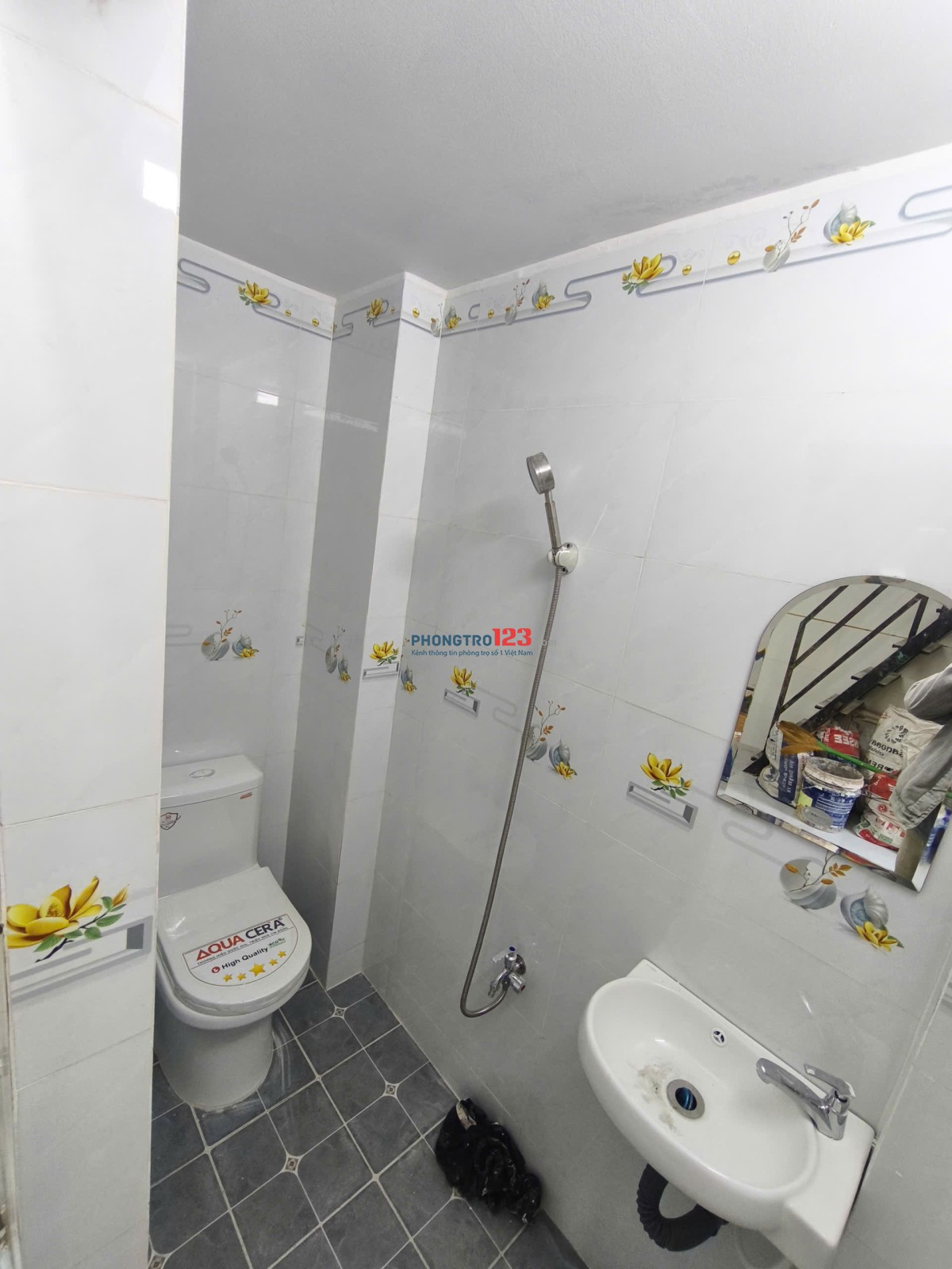  CHO THUÊ NHÀ NGUYÊN CĂN BÀ HOM – PHÚ LÂM – QUẬN 6 1 TRỆT + 1 LẦU + 1 LỬNG – 2 WC – NHÀ VỪA CẢI