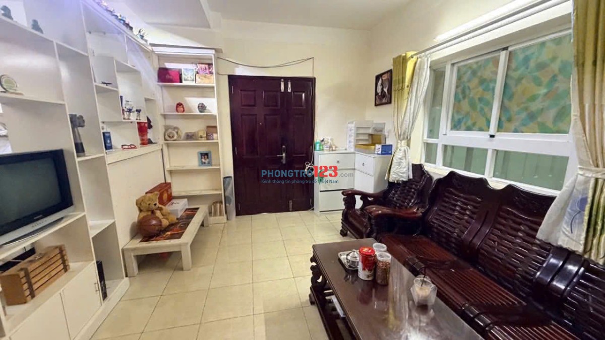 Chung cư Trần Quốc Thảo, Q3: 70m2, 2p ngủ, có NTCB, nhà mới, 8tr/th