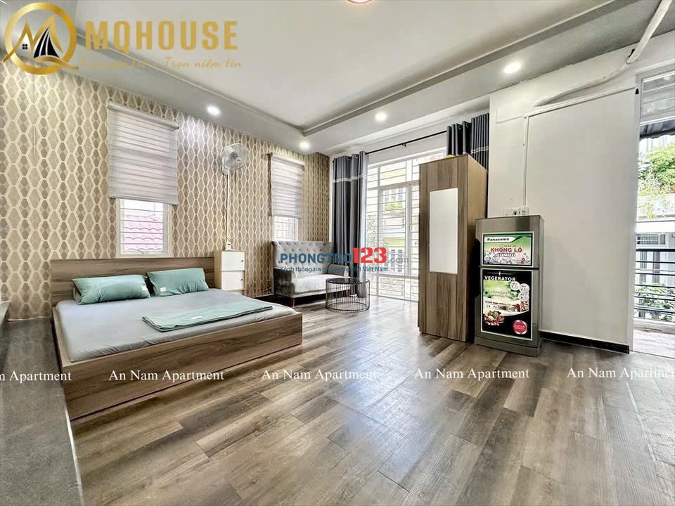  STUDIO BAN CÔNG RIÊNG - CỬA SỔ LỚN - MÁY GIẶT RIÊNG - CÔ BẮC 