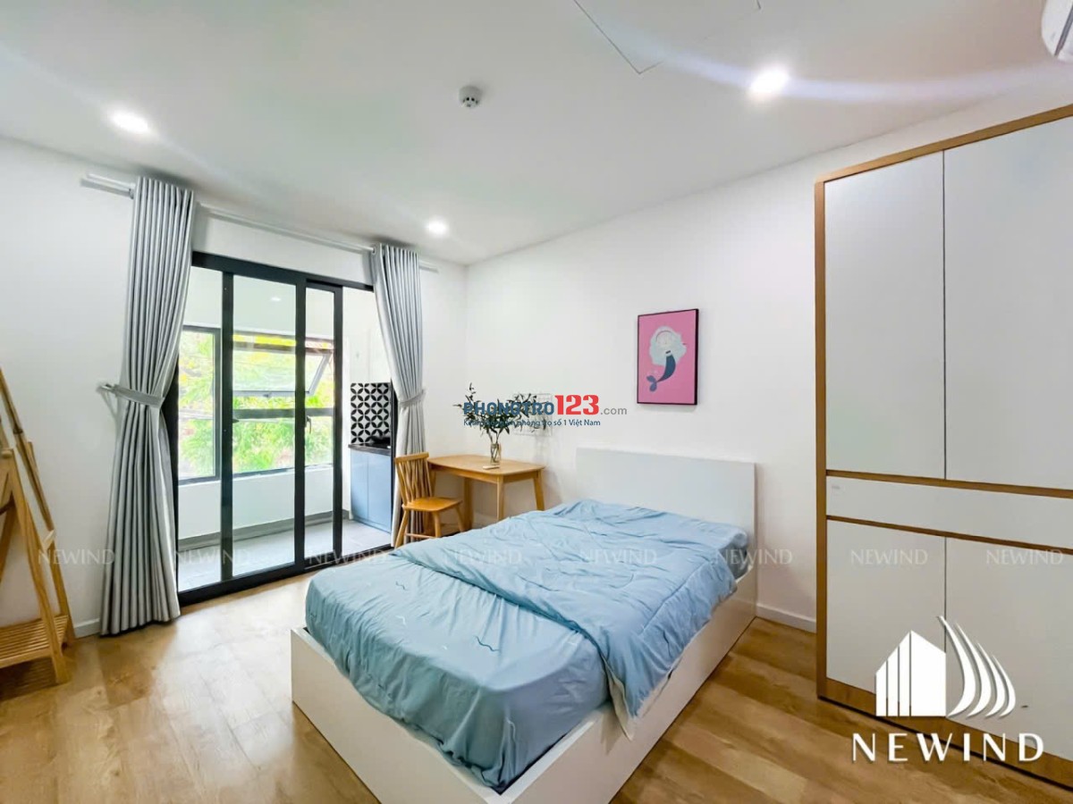 Cho thuê căn hộ full nội thất ban công ngay ĐH TDT,Đh UFM,Đh RMIT,Đh NTTU