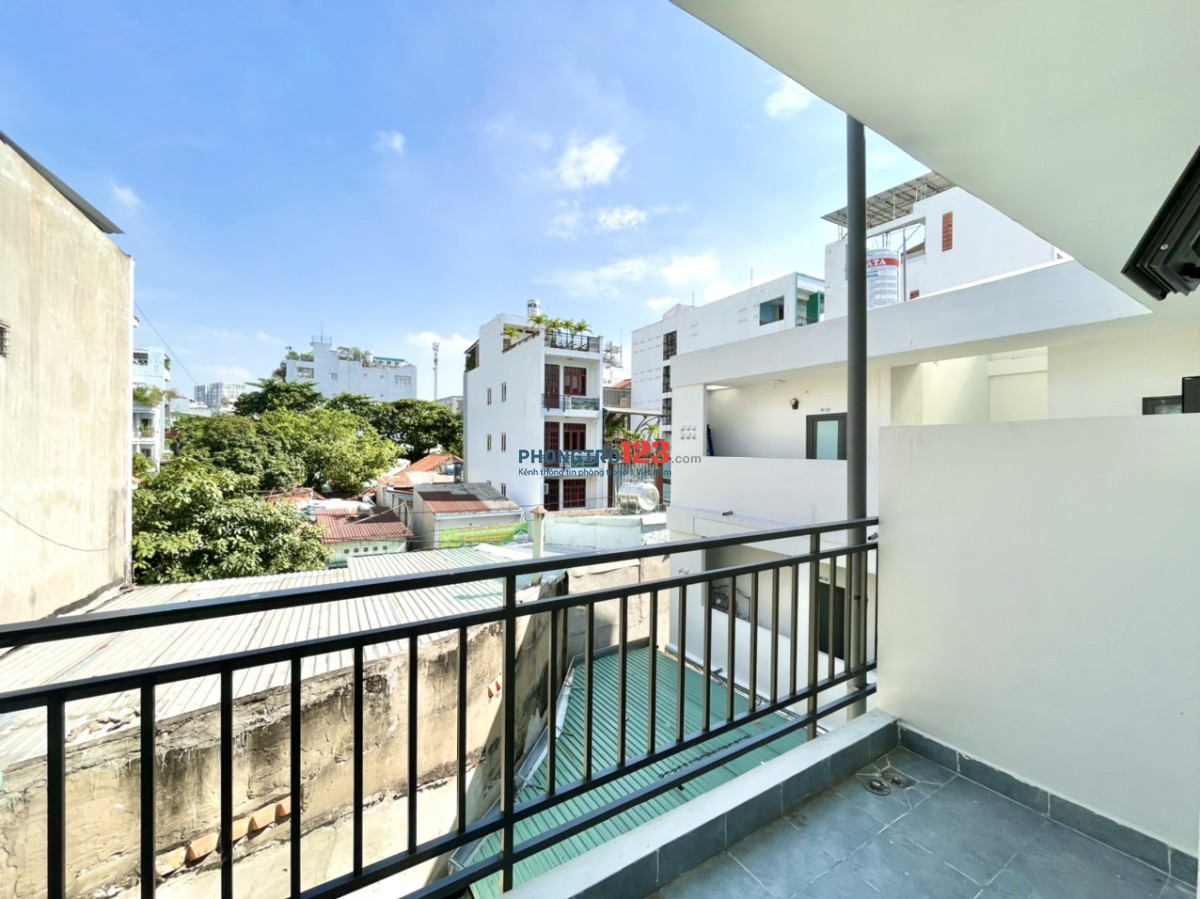 PHÒNG BAN CÔNG 25m2 FULL TIỆN NGHI GẦN NGÃ TƯ 7 HIỀN